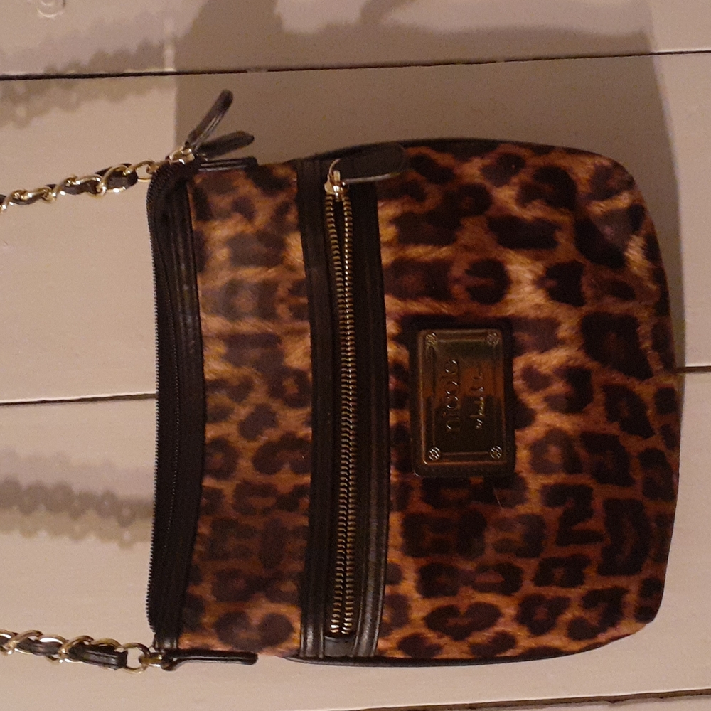 Nicole Miller Cheetah Purse